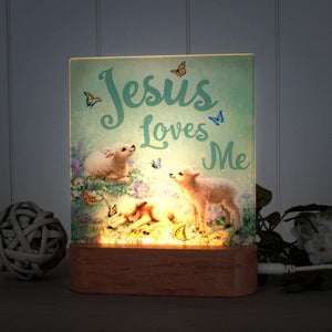 Jesus Loves Me LED Nightlight