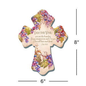 I Am the Vine Wooden Cross
