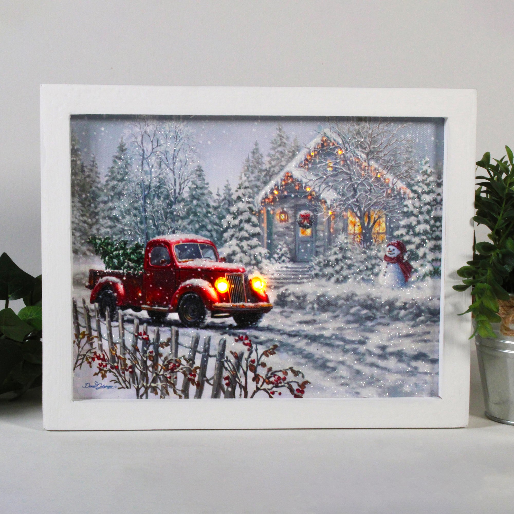 Special Delivery Lighted Shadow Box