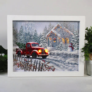 Special Delivery Lighted Shadow Box