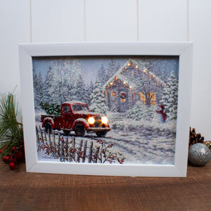 Special Delivery Lighted Shadow Box