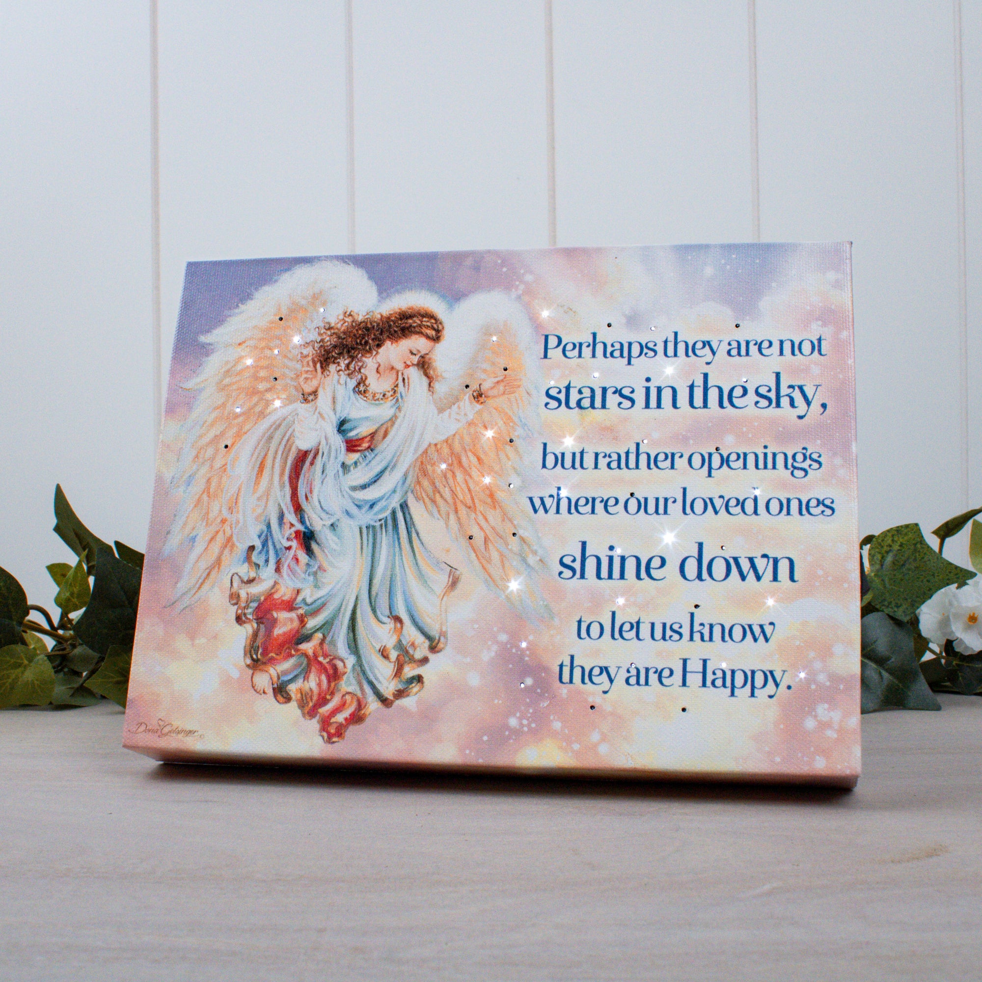 Shine Down 8x6 Lighted Tabletop Canvas