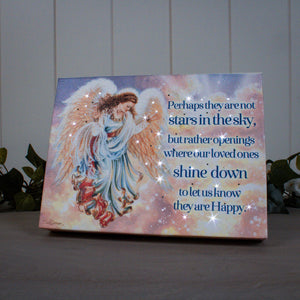 Shine Down 8x6 Lighted Tabletop Canvas