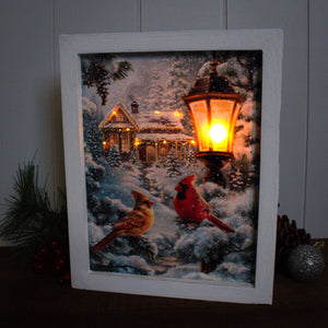 All is Calm Lighted Shadow Box