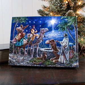 The Magi 8x6 Lighted Tabletop Canvas