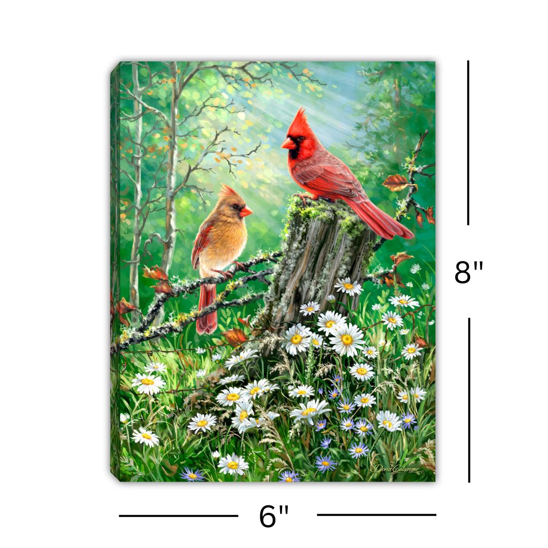 Golden Light 8x6 Lighted Tabletop Canvas