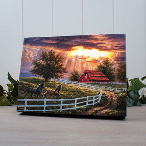 Tennessee Home 8x6 Lighted Tabletop Canvas