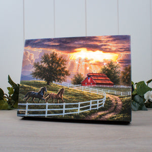 Tennessee Home 8x6 Lighted Tabletop Canvas