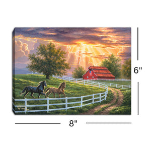 Tennessee Home 8x6 Lighted Tabletop Canvas