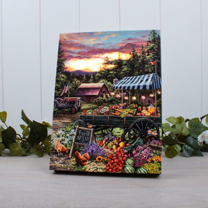The Farmstand 8x6 Lighted Tabletop Canvas