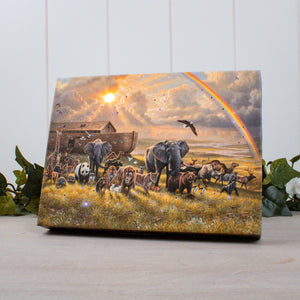 A New Beginning 8x6 Lighted Tabletop Canvas
