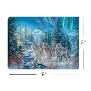 Moonrise Song 8x6 Lighted Tabletop Canvas