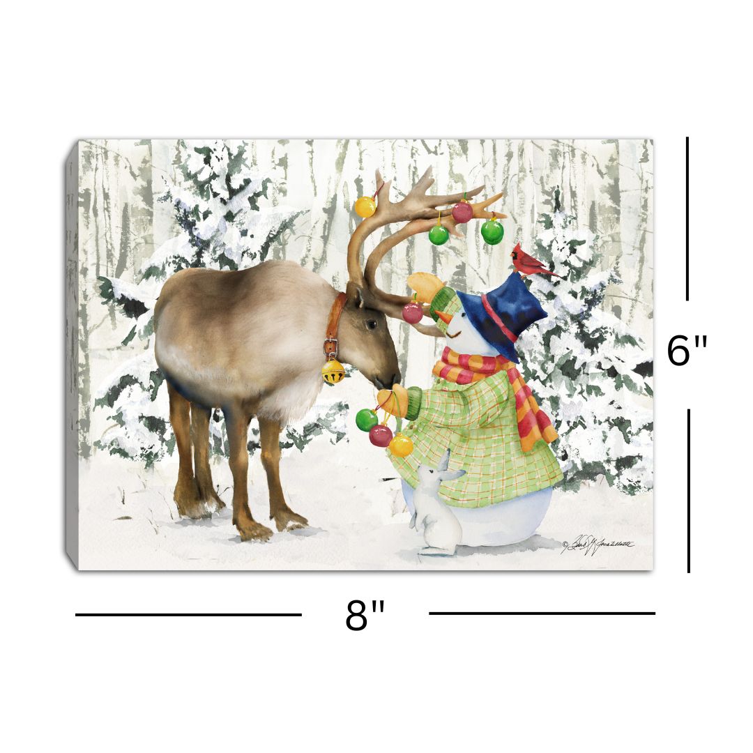 Sweet Friendship 8x6 Lighted Tabletop Canvas