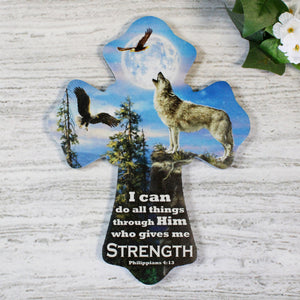 Strength Wooden Cross