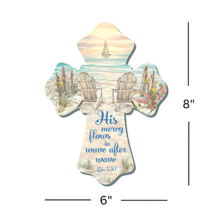 Beach Wooden Cross