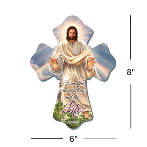 Resurrection Wooden Cross