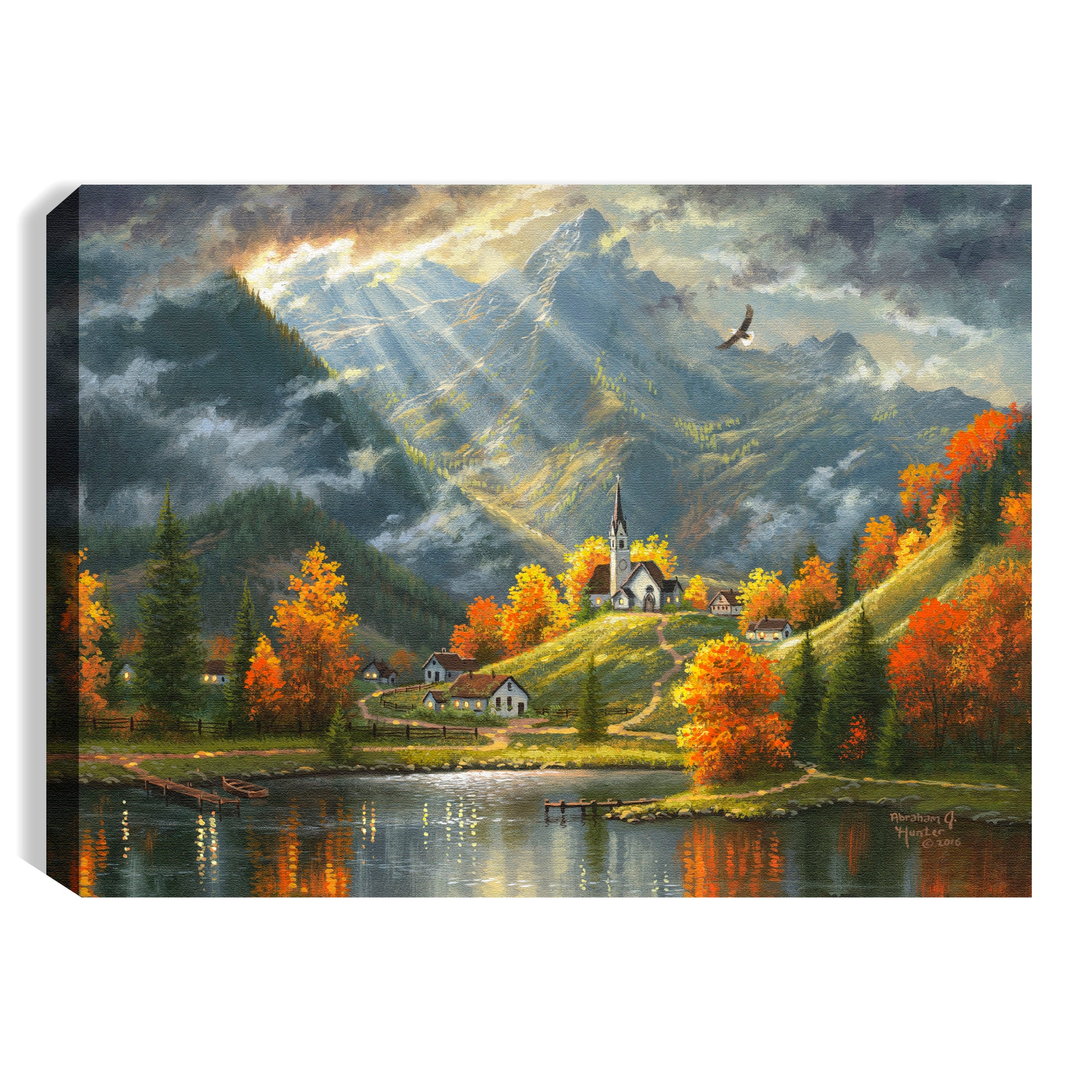 In Spirit in Truth 8x6 Lighted Tabletop Canvas
