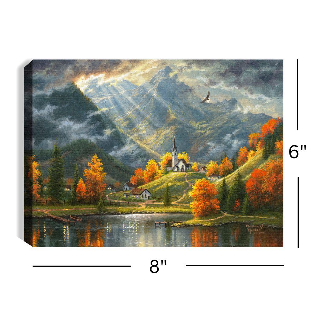 In Spirit in Truth 8x6 Lighted Tabletop Canvas