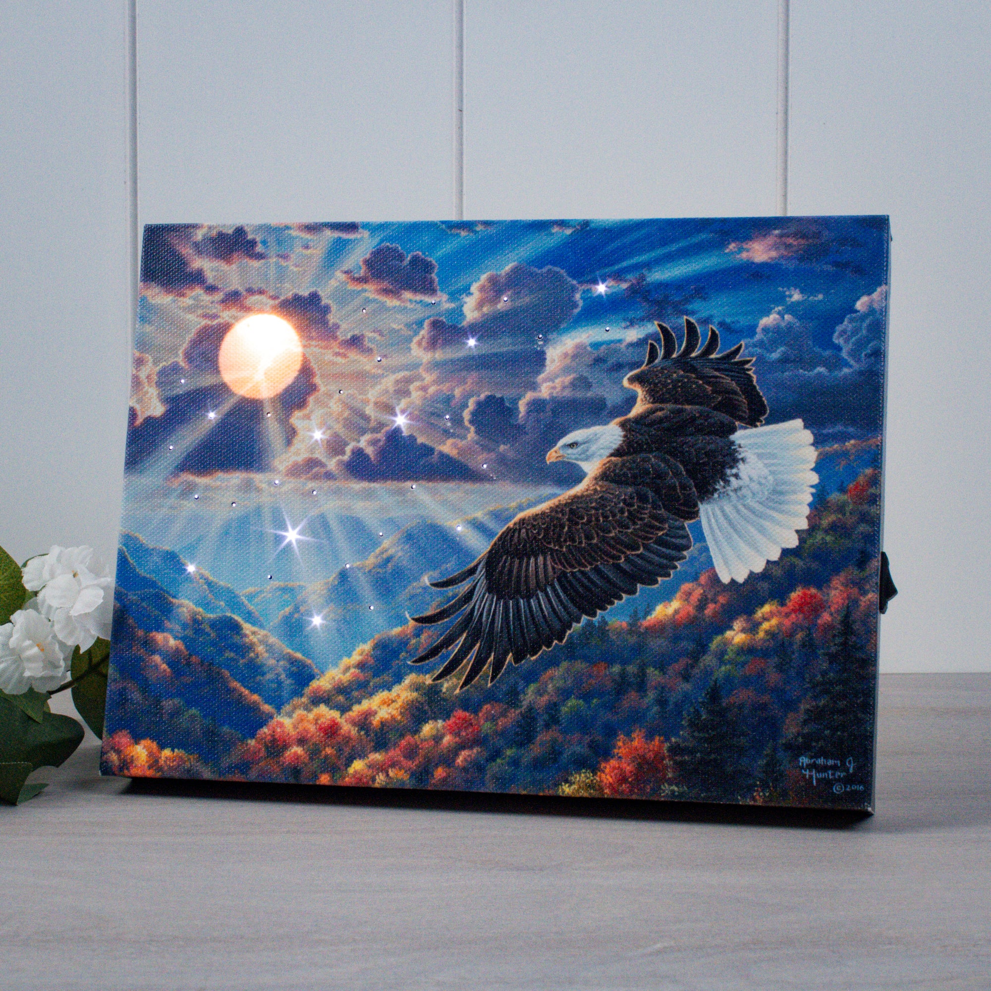Freedom 8x6 Lighted Tabletop Canvas