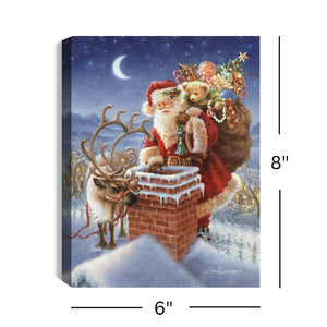Faithful Friends 8x6 Lighted Tabletop Canvas