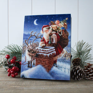 Faithful Friends 8x6 Lighted Tabletop Canvas