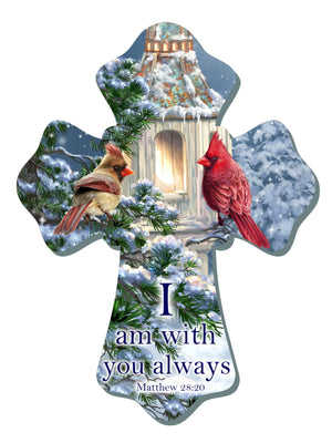 Little Cardinal Chapel Wooden Cross