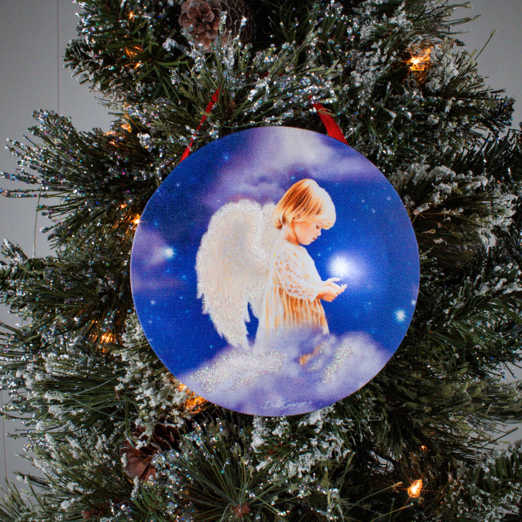 Starlight Angel LED ornament