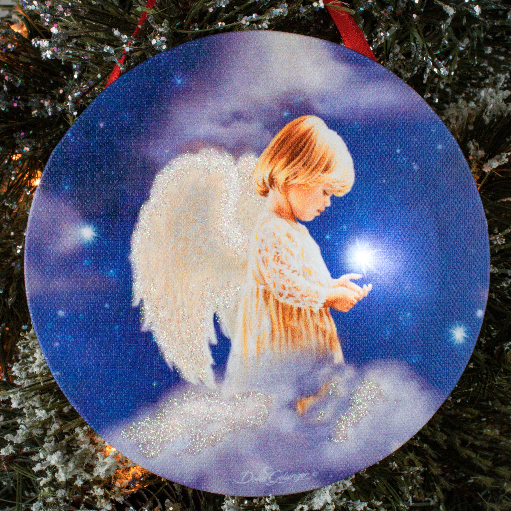 Starlight Angel LED ornament