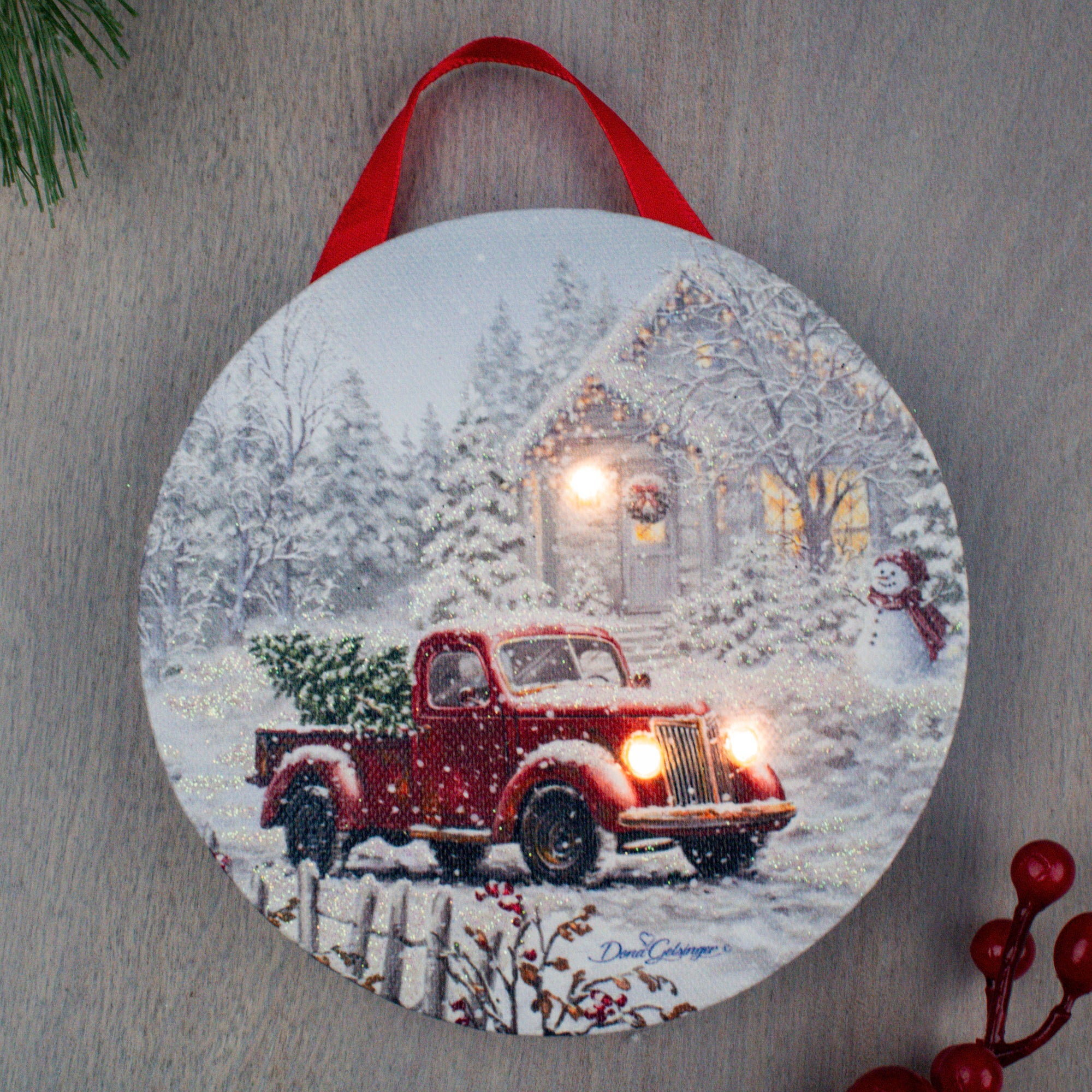 Special Delivery LED ornament