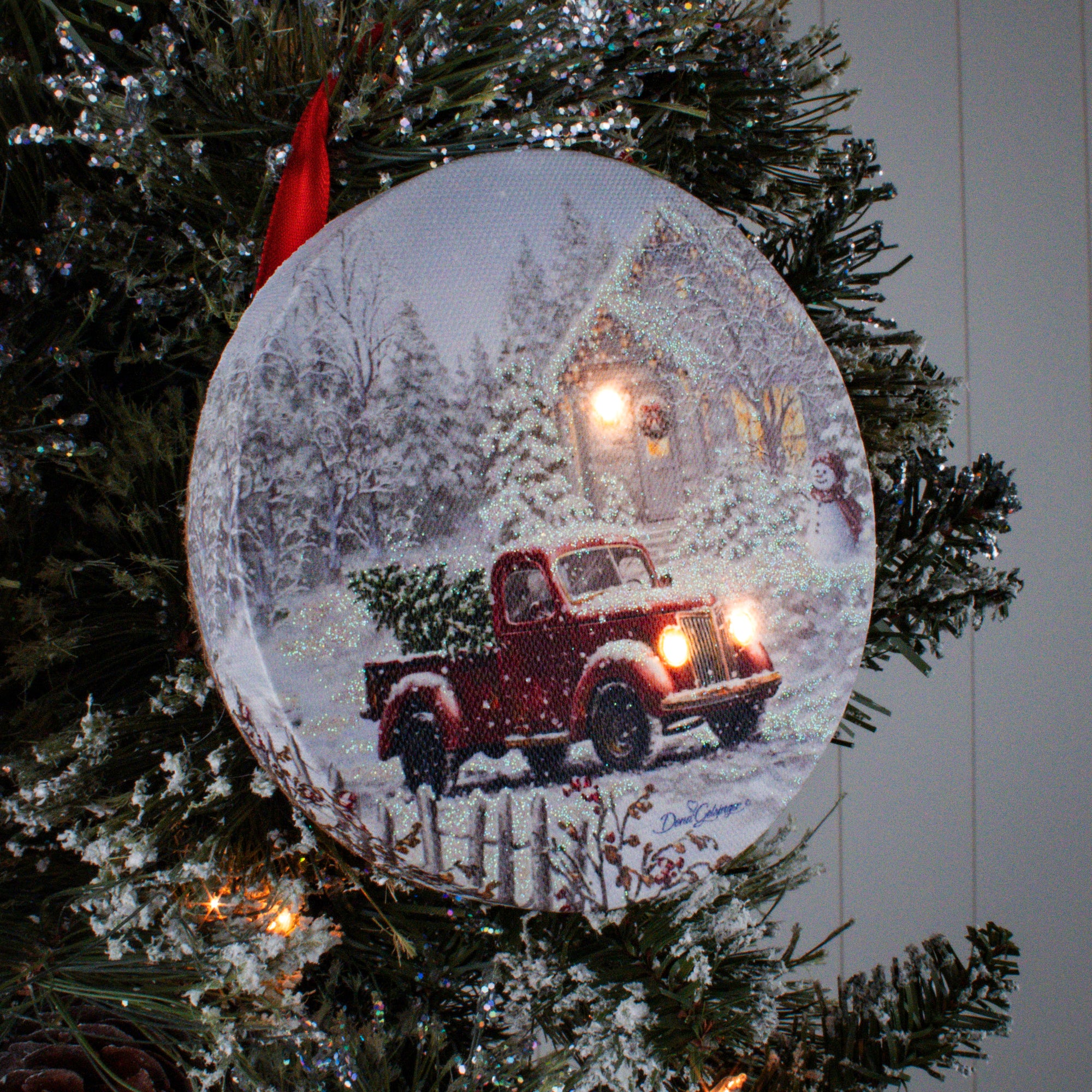 Special Delivery LED ornament