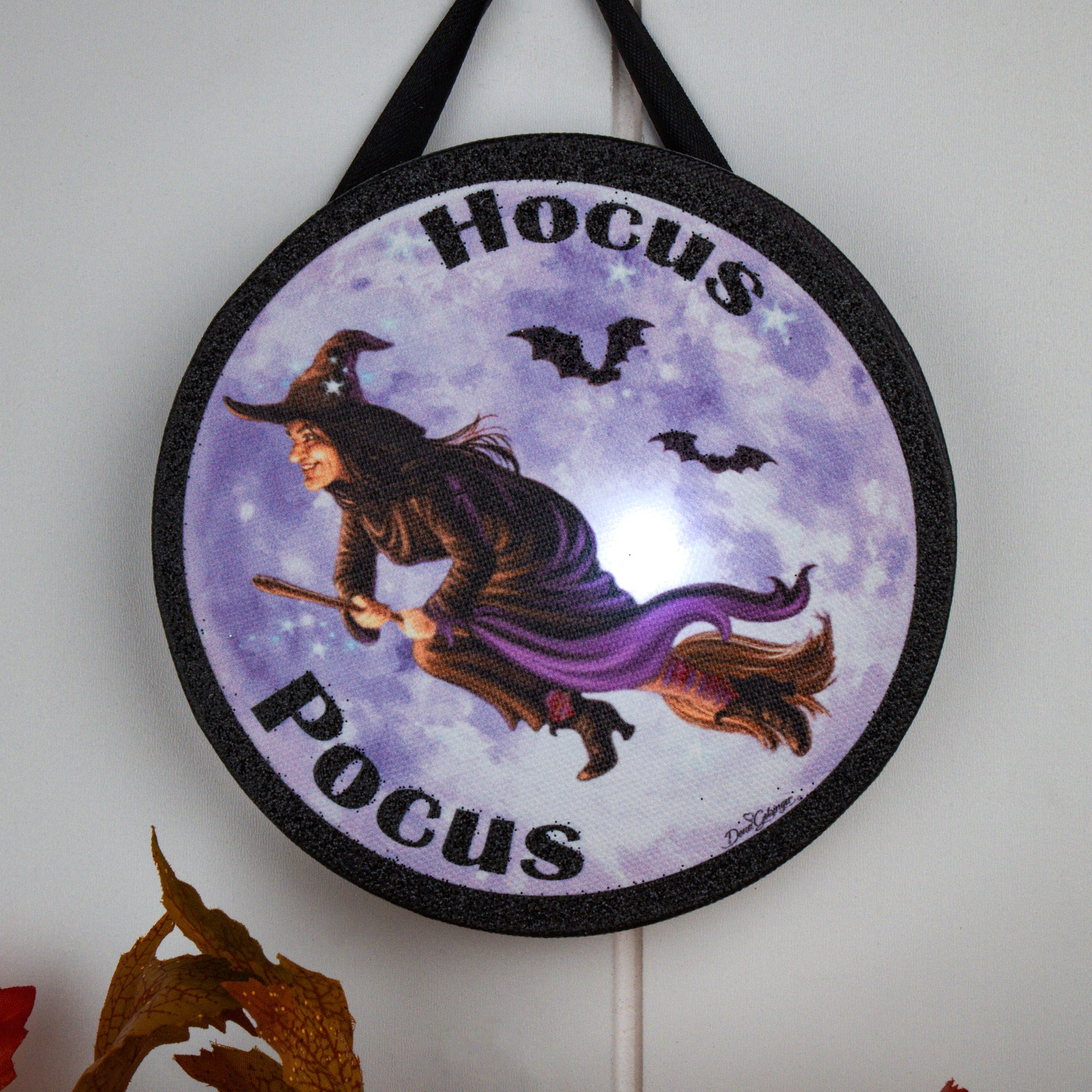Witch LED ornament