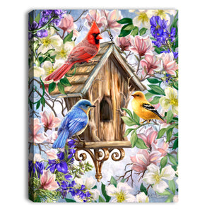 Spring Awakens 8x6 Lighted Tabletop Canvas