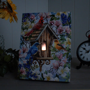 Spring Awakens 8x6 Lighted Tabletop Canvas