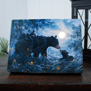 Time to Rest 8x6 Lighted Tabletop Canvas
