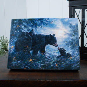 Time to Rest 8x6 Lighted Tabletop Canvas