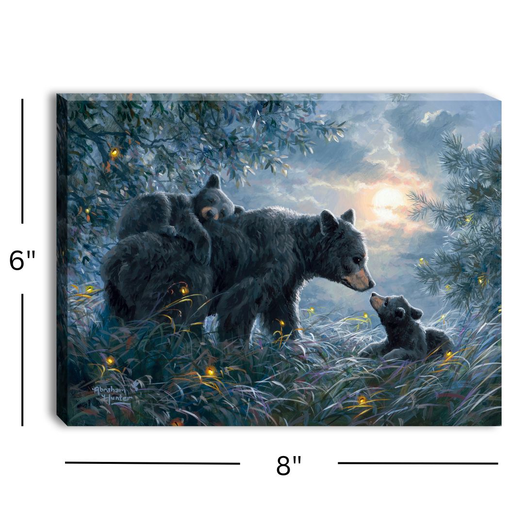 Time to Rest 8x6 Lighted Tabletop Canvas