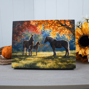 Family Moment 8x6 Lighted Tabletop Canvas