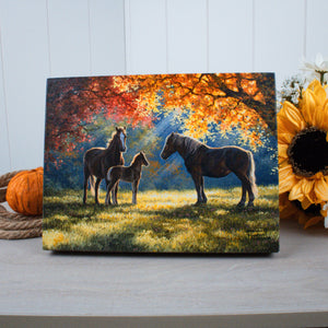 Family Moment 8x6 Lighted Tabletop Canvas