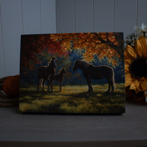 Family Moment 8x6 Lighted Tabletop Canvas