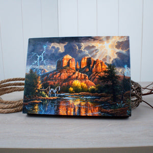 Sedona Majesty 8x6 Lighted Tabletop Canvas