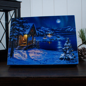 Moonrise 8x6 Lighted Tabletop Canvas