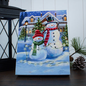 Twinkle Lights 8x6 Lighted Tabletop Canvas