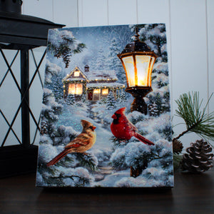 All is Calm 8x6 Lighted Tabletop Canvas