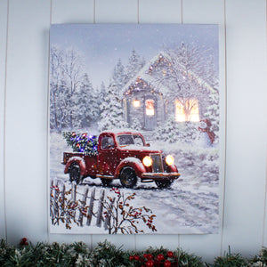 Special Delivery 16x20 Fiber Optic Canvas