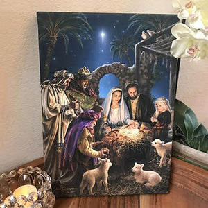 The Nativity Canvas Wall Art