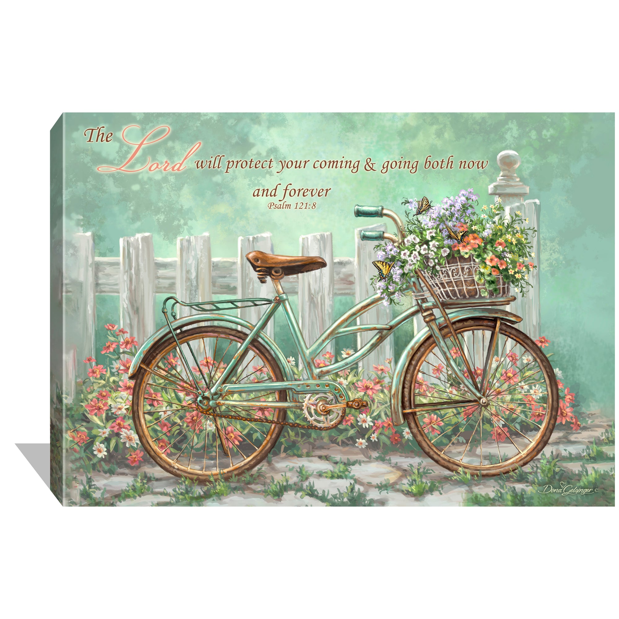Vintage Bicycle Canvas Wall Art