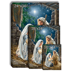 Glory to God Canvas Wall Art