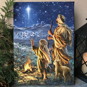 Shepherds Keeping Watch Canvas Wall Art