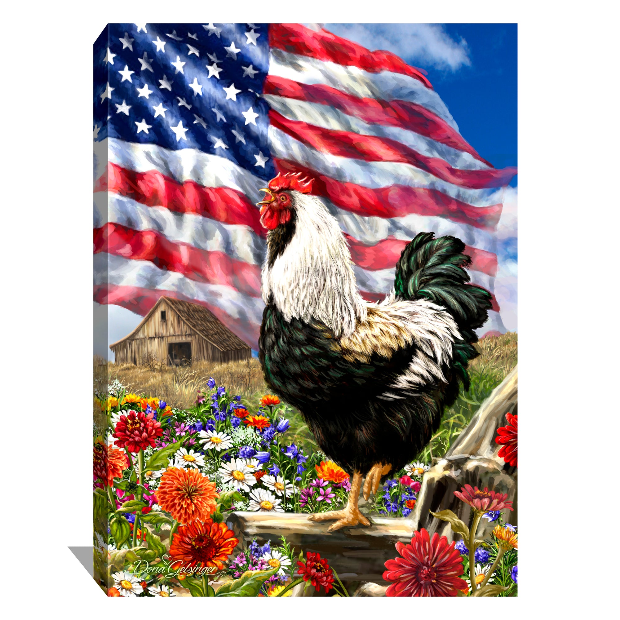 Morning in America Canvas Wall Art