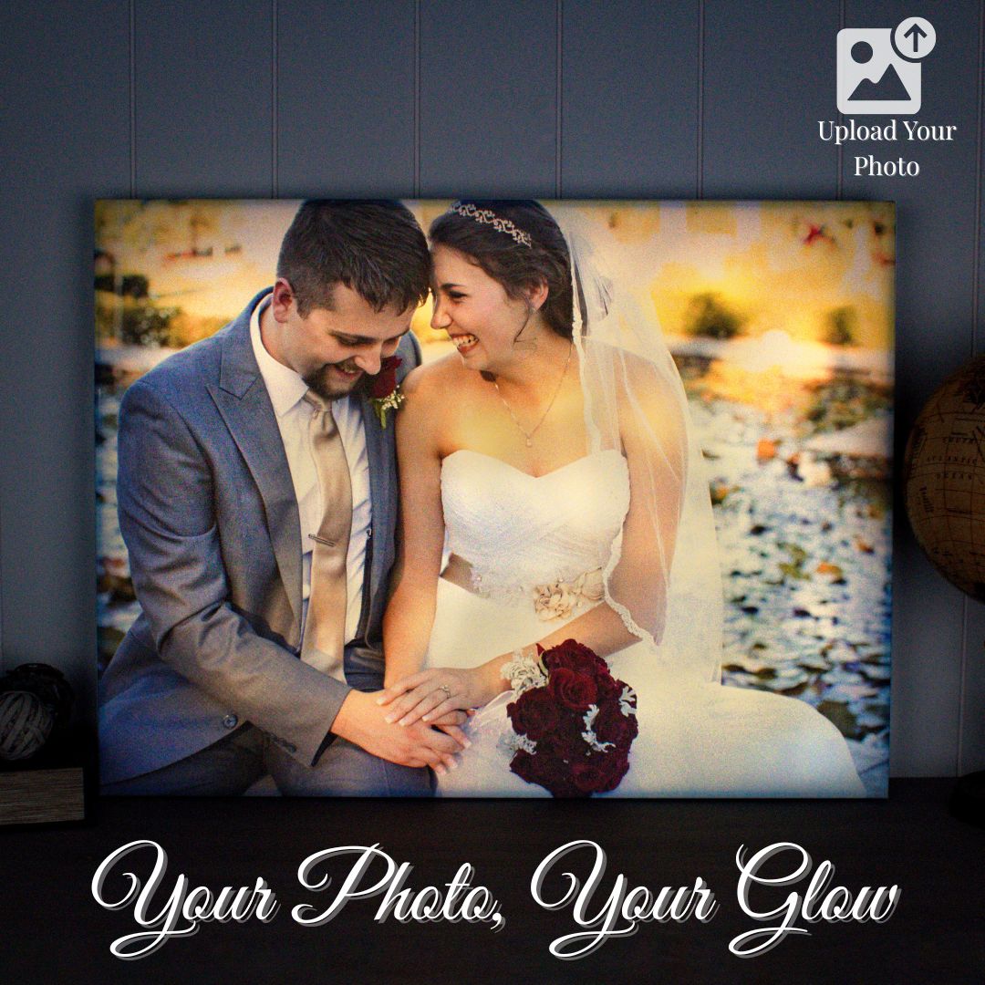 Your Photo on LED Illuminated Wall Art